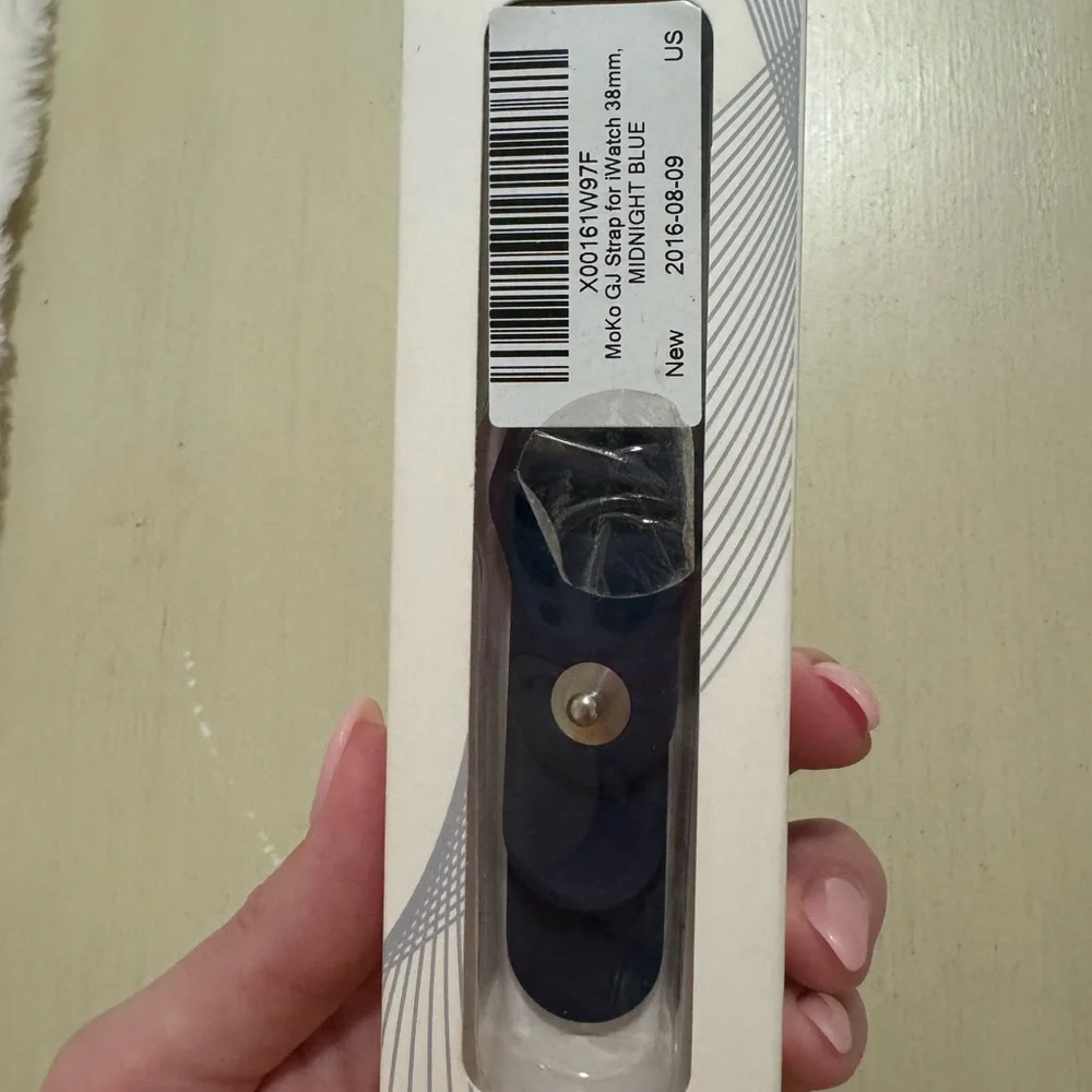 Apple Watch Band Set 38MM Midnight Blue Silicone
